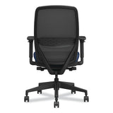 Nucleus Series Recharge Task Chair, Up To 300lb, 16.63" To 21.13" Seat Ht, Navy Seat, Black Back/base, Ships In 7-10 Bus Days