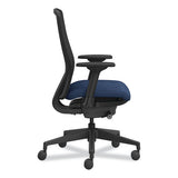 Nucleus Series Recharge Task Chair, Up To 300lb, 16.63" To 21.13" Seat Ht, Navy Seat, Black Back/base, Ships In 7-10 Bus Days