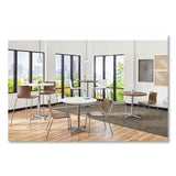 Ruck Laminate Chair, Supports Up To 300 Lb, 18" Seat Height, Pinnacle Seat/back, Silver Base, Ships In 7-10 Business Days