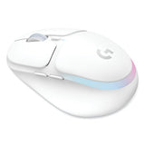 G705 Wireless Gaming Mouse, 2.4 Ghz Frequency/33 Ft Wireless Range, Right Hand Use, White