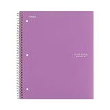 Wirebound Notebook, 1-subject, Medium/college Rule, Randomly Assorted Cover Color, (100) 11 X 8.5 Sheets, 6/pack