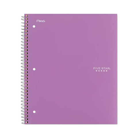 Wirebound Notebook, 1-subject, Medium/college Rule, Randomly Assorted Cover Color, (100) 11 X 8.5 Sheets, 6/pack