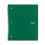 Wirebound Notebook, 1-subject, Medium/college Rule, Randomly Assorted Cover Color, (100) 11 X 8.5 Sheets, 6/pack