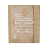 Curbside Recyclable Padded Mailer, #2, Bubble Cushion, Self-adhesive Closure, 11.25 X 12, Natural Kraft, 100/carton