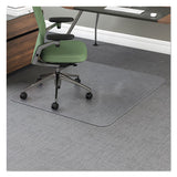 Chair Mat, 60 X 46, No Lip, Clear