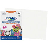 Sunworks Construction Paper, 50 Lb Text Weight, 12 X 18, White, 50/pack, 25 Packs/carton