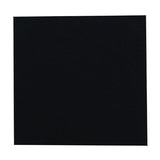 Beverage Napkins, 1-ply, 9 X 9, Black, 4,000/carton