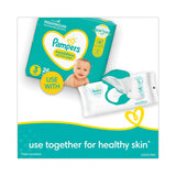 Sensitive Baby Wipes, 1-ply, 6.8 X 7, Unscented, White, 56/pack, 8 Packs/carton