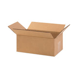 Shipping Boxes, Regular Slotted Container (rsc), 6" X 10" X 4", Brown Kraft, 25/bundle