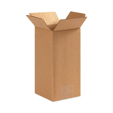 Shipping Boxes, Regular Slotted Container (rsc), 12" X 12" X 24", Brown Kraft, 25/bundle