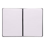 Soft Cover Notebook, College Rule, Black Cover, (96) 8.2 X 5.11 Sheets, 3/pack