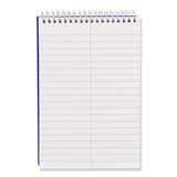 High-capacity Steno Pad, Medium/college Rule, Blue Cover, 180 White 6 X 9 Sheets