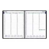 Plan And Link Weekly Appointment Planner, 11" X 9.06", Black Cover, 12-month (jan To Dec): 2025