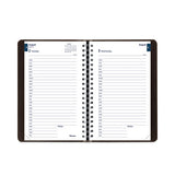 Academic Daily/monthly Planner, 8 X 5, Black Cover, 12-month (aug To July): 2023 To 2024