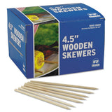 Food,wooden Skewer 4.5in