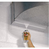 Covers Up Ceiling Paint And Primer, Interior, Flat White, 13 Oz Aerosol Can, 6/carton