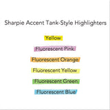 Tank Style Highlighters, Fluorescent Green Ink, Chisel Tip, Green Barrel, Dozen