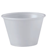 Portion Containers, 2.5 Oz, Translucent, 2,500/carton