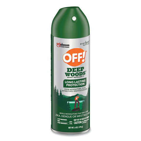 Deep Woods Insect Repellent, 6 Oz Aerosol Spray