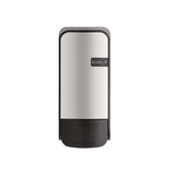 Wall-mounted Dispenser, 1,000 Ml, 5 X 5 X 11, Black/faux Stainless Steel