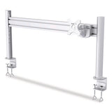 Monitor Mount For Slat Wall System For 32" Tvs, 4.9w X 5.1d X 7.5h, Silver, Supports 22 Lb