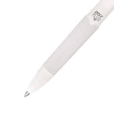 207 Plus+ Gel Pen, Retractable, Medium 0.7 Mm, Black Ink, White Barrel, Dozen