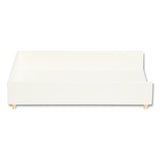 Juliet Paper Tray, 1 Section, Holds 11" X 8.5" Files, 10 X 12.25 X 2.5, White