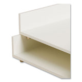 Juliet Paper Tray, 1 Section, Holds 11" X 8.5" Files, 10 X 12.25 X 2.5, White