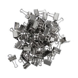 Binder Clips, Medium, Silver, 72/pack