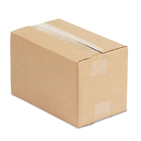 Fixed-depth Corrugated Shipping Boxes, Regular Slotted Container (rsc), 6" X 10" X 6", Brown Kraft, 25/bundle