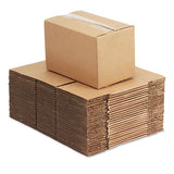 Fixed-depth Corrugated Shipping Boxes, Regular Slotted Container (rsc), 6" X 10" X 6", Brown Kraft, 25/bundle