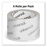 Extra-wide Moving And Storage Packing Tape, 3" Core, 2.83" X 54.7 Yd, Clear, 6/pack