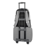 Re:start Underseat Rolling Case, 15.6”, 16 X 6 X 14, Light Gray