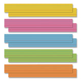 Sentence Strips, Medium, Assorted Colors, 100/pack