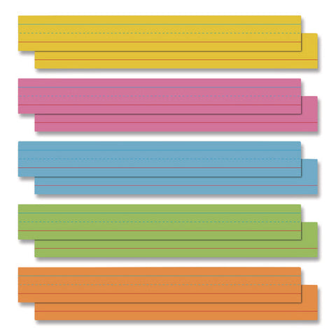 Sentence Strips, Medium, Assorted Colors, 100/pack