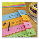 Sentence Strips, Medium, Assorted Colors, 100/pack