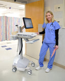 StyleView® Cart with LCD Arm, SLA Powered