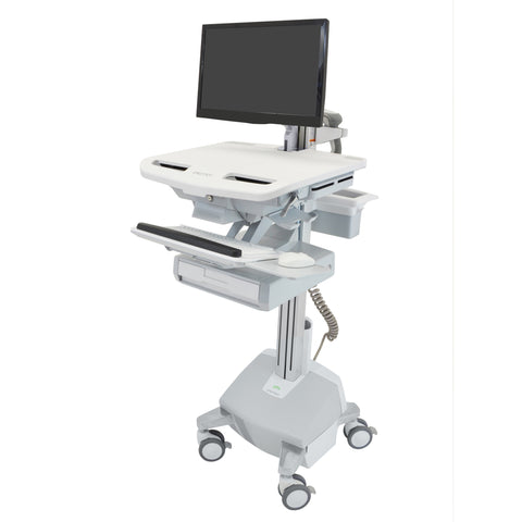 StyleView® Cart with LCD Arm, LiFe Powered, 1 Drawer (1x1)