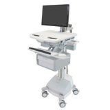 StyleView® Cart with LCD Arm, SLA Powered, 1 Tall Drawer (1x1)