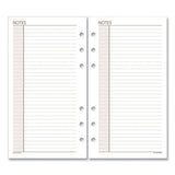 Lined Notes Pages, 6.75 X 3.75, White, 30-pack