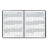 Monthly Planner, 8.75 X 7, Black, 2021