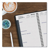 Daily Appointment Book With 30-minute Appointments, 8 X 5, White, 2022