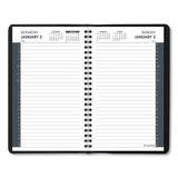 Daily Appointment Book With 30-minute Appointments, 8 X 5, White, 2022