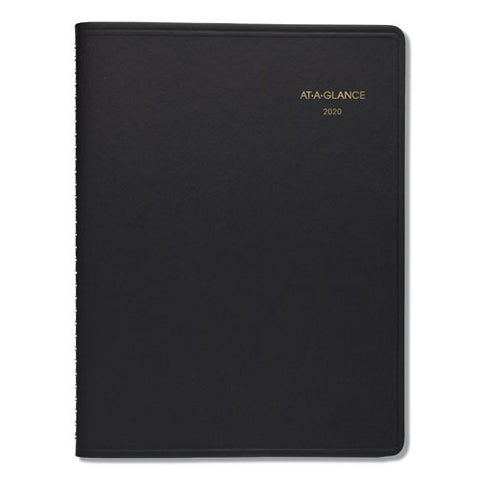 Monthly Planner, 11 X 9, Black, 2021-2022