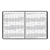 Monthly Planner, 11 X 9, Navy, 2021-2022