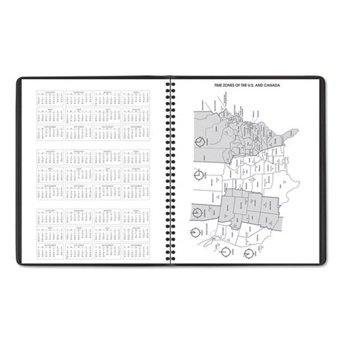 Monthly Planner, 11 X 9, Navy, 2021-2022