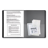 Contemporary Weekly-monthly Planner, Column, 11 X 8.25, Black Cover, 2022