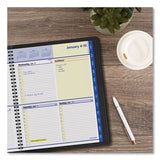 Quicknotes Weekly-monthly Appointment Book, 10 X 8, Black, 2021