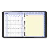 Quicknotes Weekly-monthly Planner, 10 X 8, Black, 2021-2022