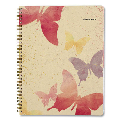 Watercolors Weekly-monthly Planner, 11 X 8.5, Watercolors, 2021-2022